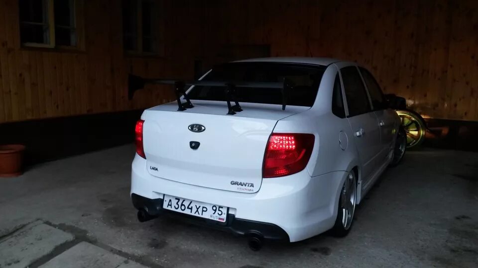 Купить на гранту тюнинг Все-таки решил я поставить))) - Lada Granta Sport, 2 л, 2014 года тюнинг DRIVE2