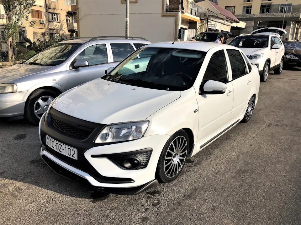 Купить на гранту тюнинг Lip Сплиттер - Lada Granta Sport, 1,6 л, 2014 года тюнинг DRIVE2