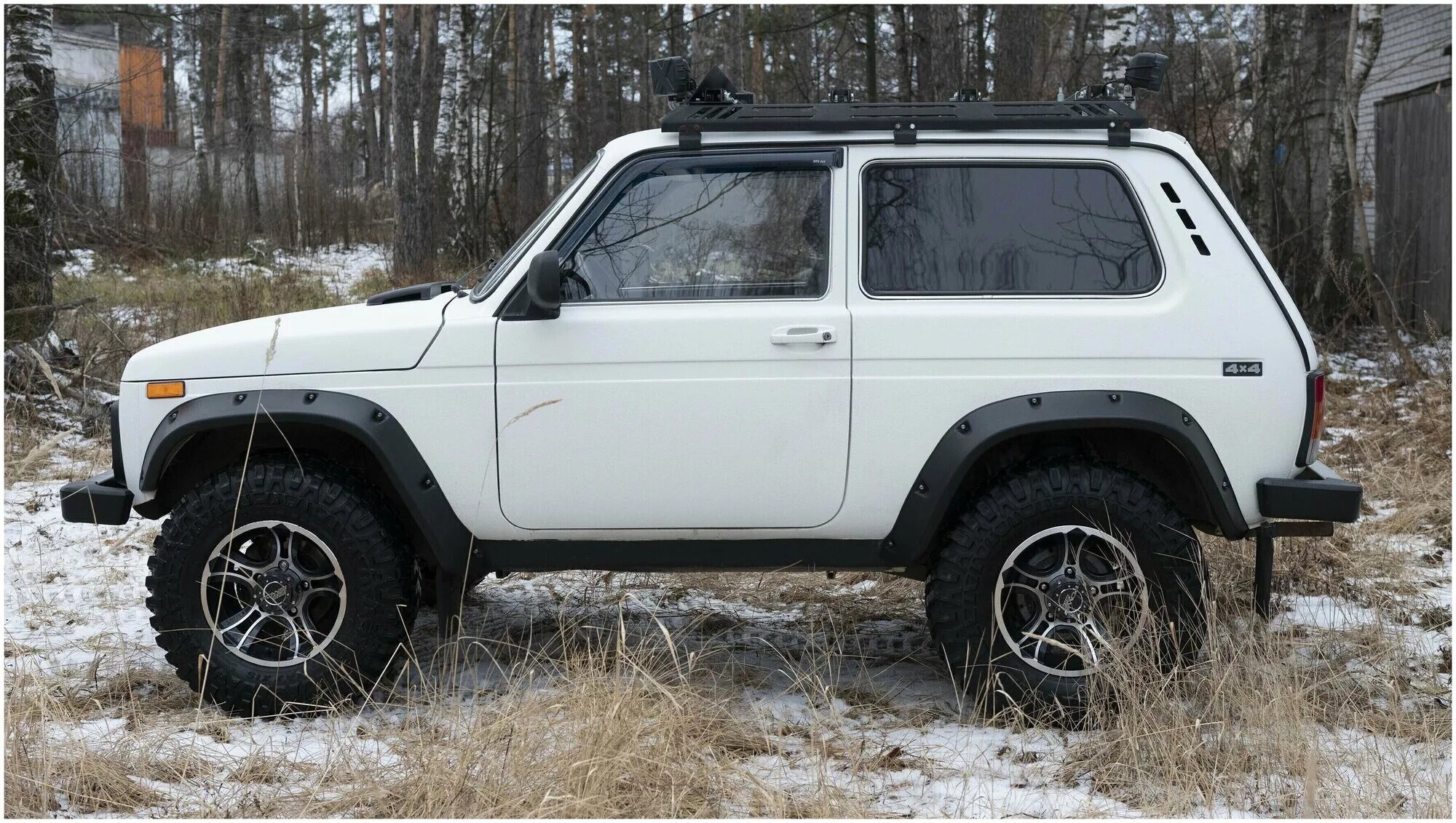Купить на озоне тюнинг на ниву 2121 Lada (ВАЗ) Нива 2121-Расширители колесных арок под резанные арки (вынос 90 мм) R