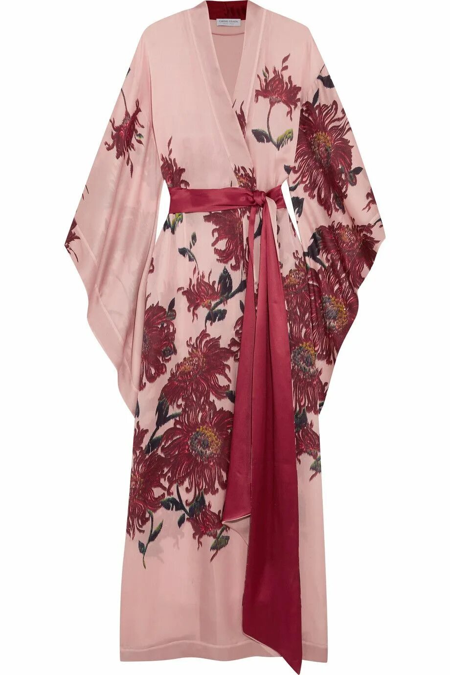 Купить на садоводе платье кимоно цветные фото Place de la Dentelle - A Documented Obsession Floral gown dress, Pink dressing g