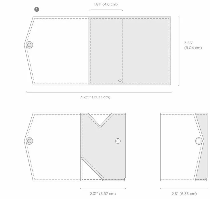 Купить на вайлдберриз папку для выкроек 小 さ い 財 布 Evernote Edition by abrAsus Evernote Market Handmade leather wallet, L