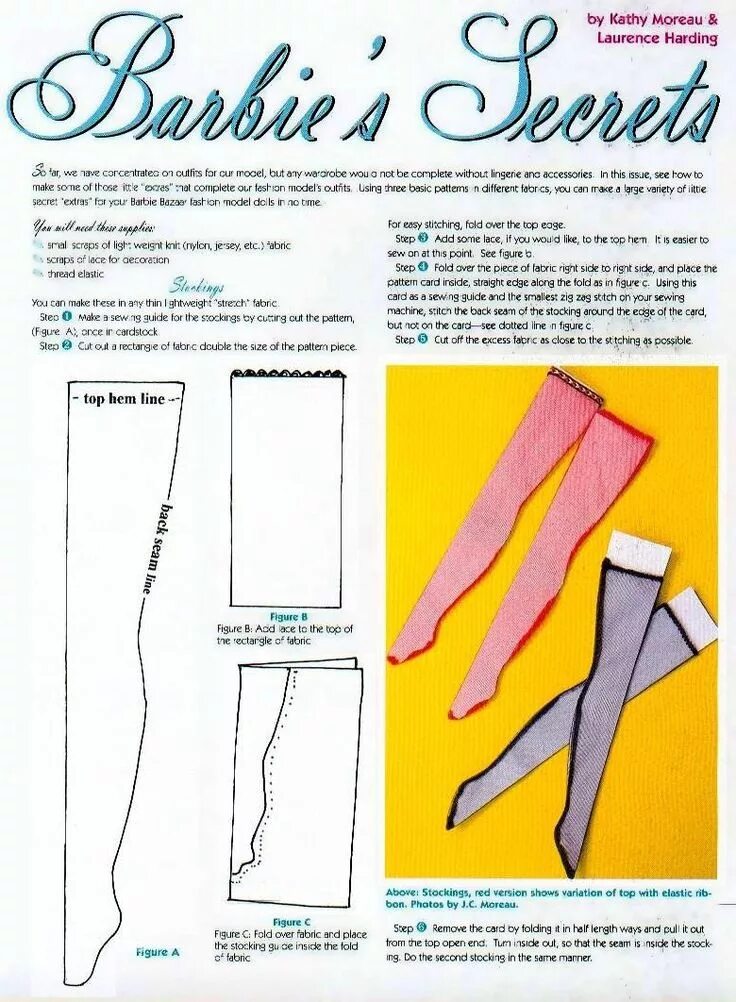 Купить набор выкроек одежды для куклы барби Pin by Amy Tidwell on Barbie & Doll patterns Sewing barbie clothes, Barbie doll 