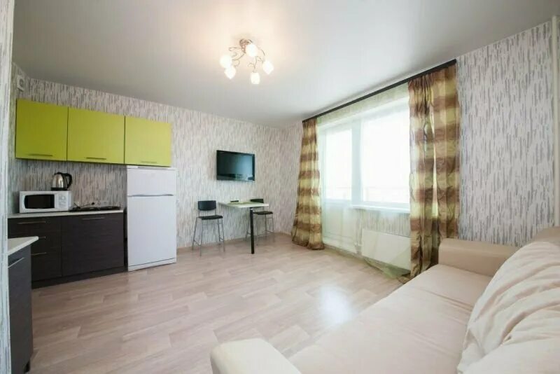 Купить недорого студию красноярск с фото КвартировЪ на улице Серова, short-term housing rental, Krasnoyarsk, mikrorayon N