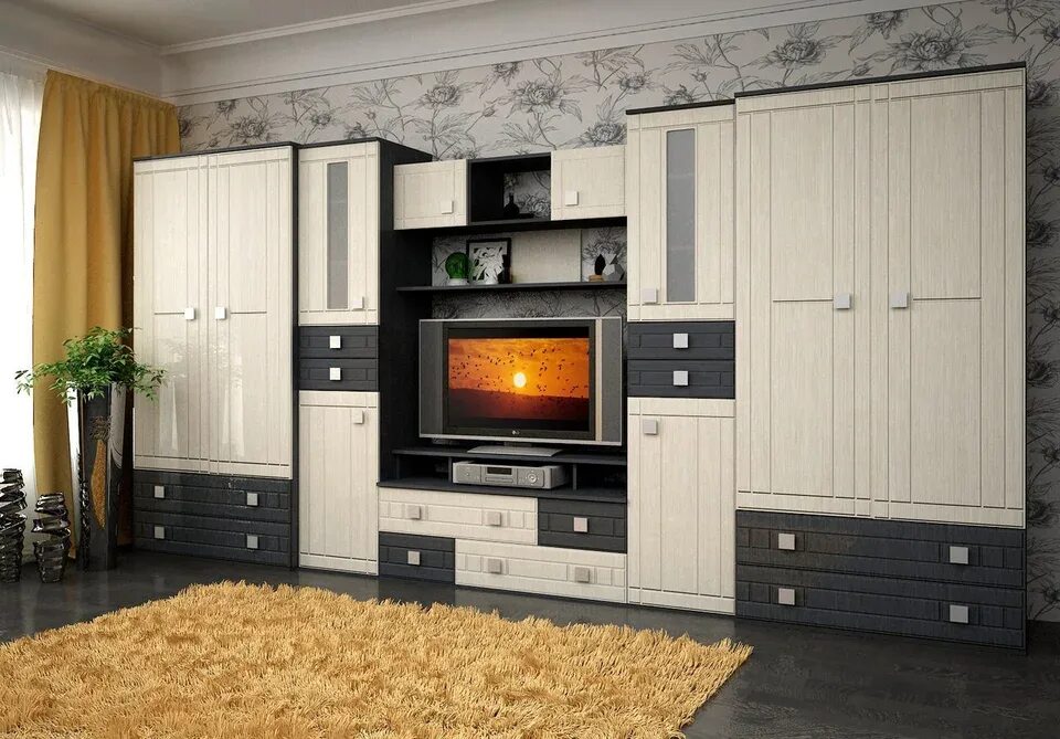 Купить недорогую мебель цены фото Living room walls show photos (49 Photos)