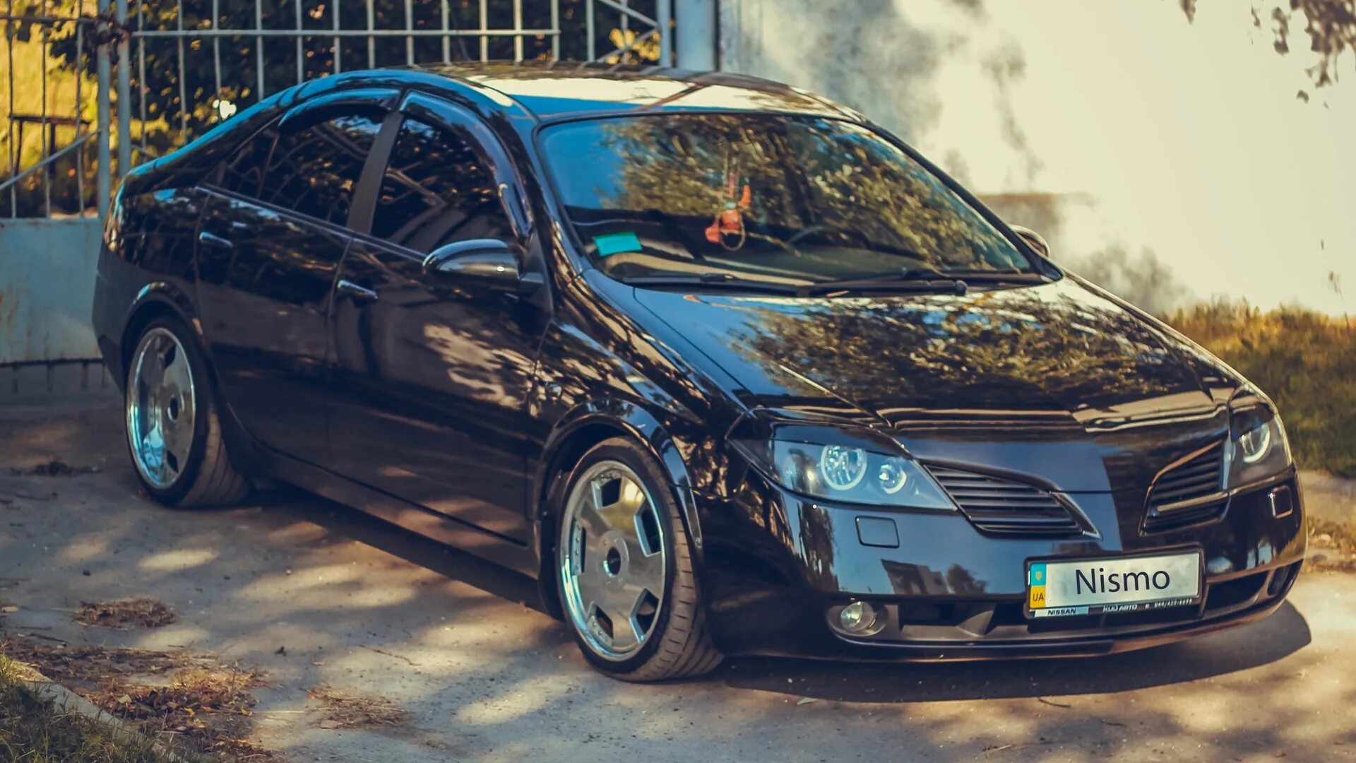 Купить ниссан примера тюнинг Nissan Primera (P12) 1.8 бензиновый 2007 Черная Бестия на DRIVE2