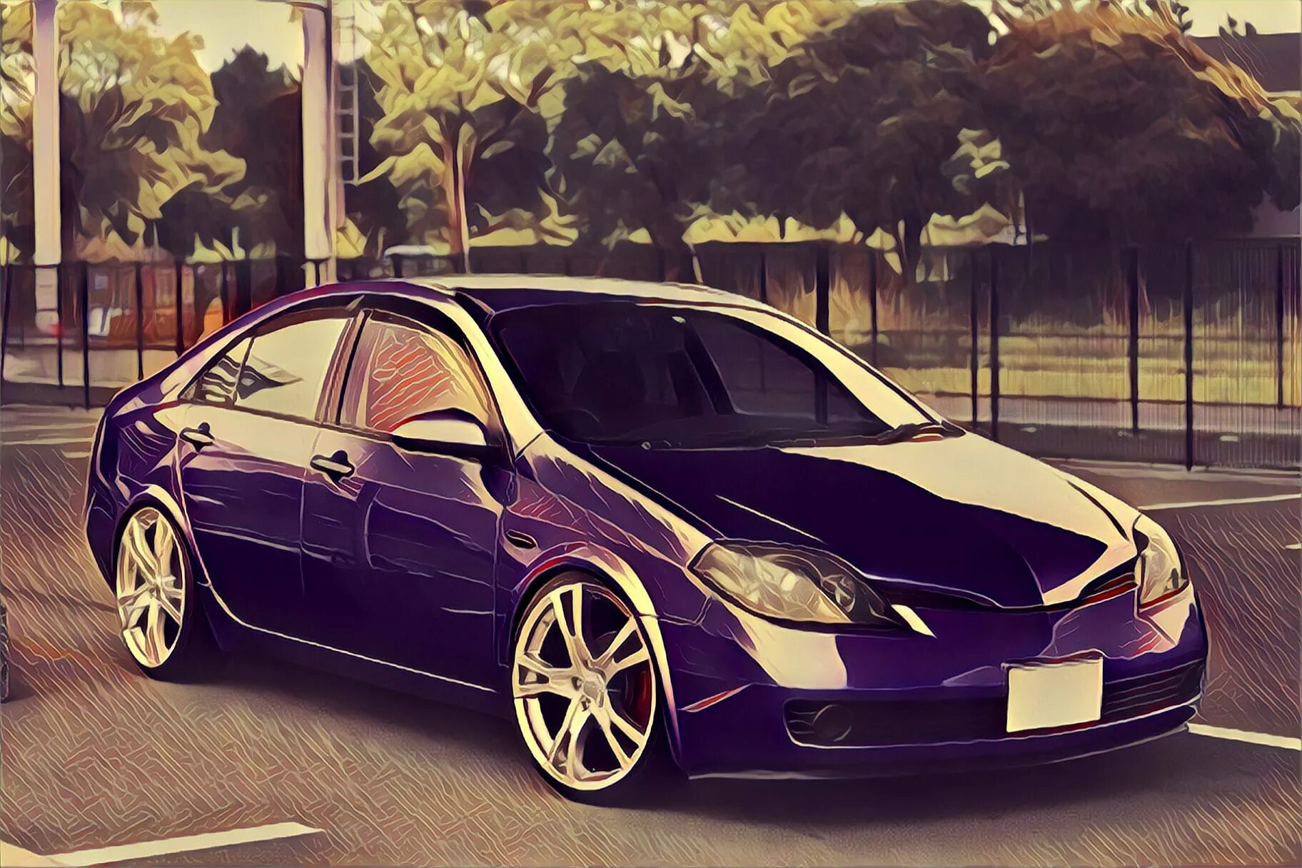 Купить ниссан примера тюнинг Р 12 + графический редактор - Nissan Primera (P12), 1,6 л, 2005 года тюнинг DRIV