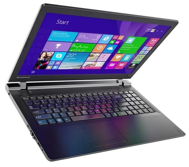 Купить ноутбук для видео и фото Ноутбук Lenovo 100-15 (80MJ009SRK), Black Intel Celeron N2840 * 2 Гб DDR3L * * 1