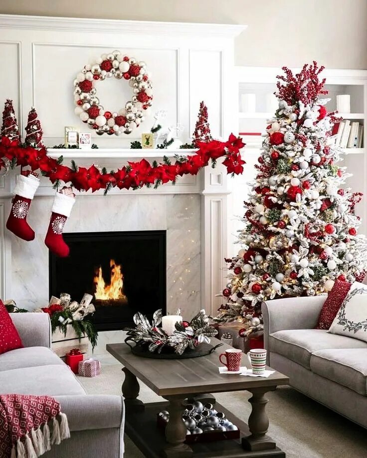 Купить новогодний декор для дома Dreamin Christmas on Instagram: "Good night ❤ * * Photo by ?? * * #christmas #xm