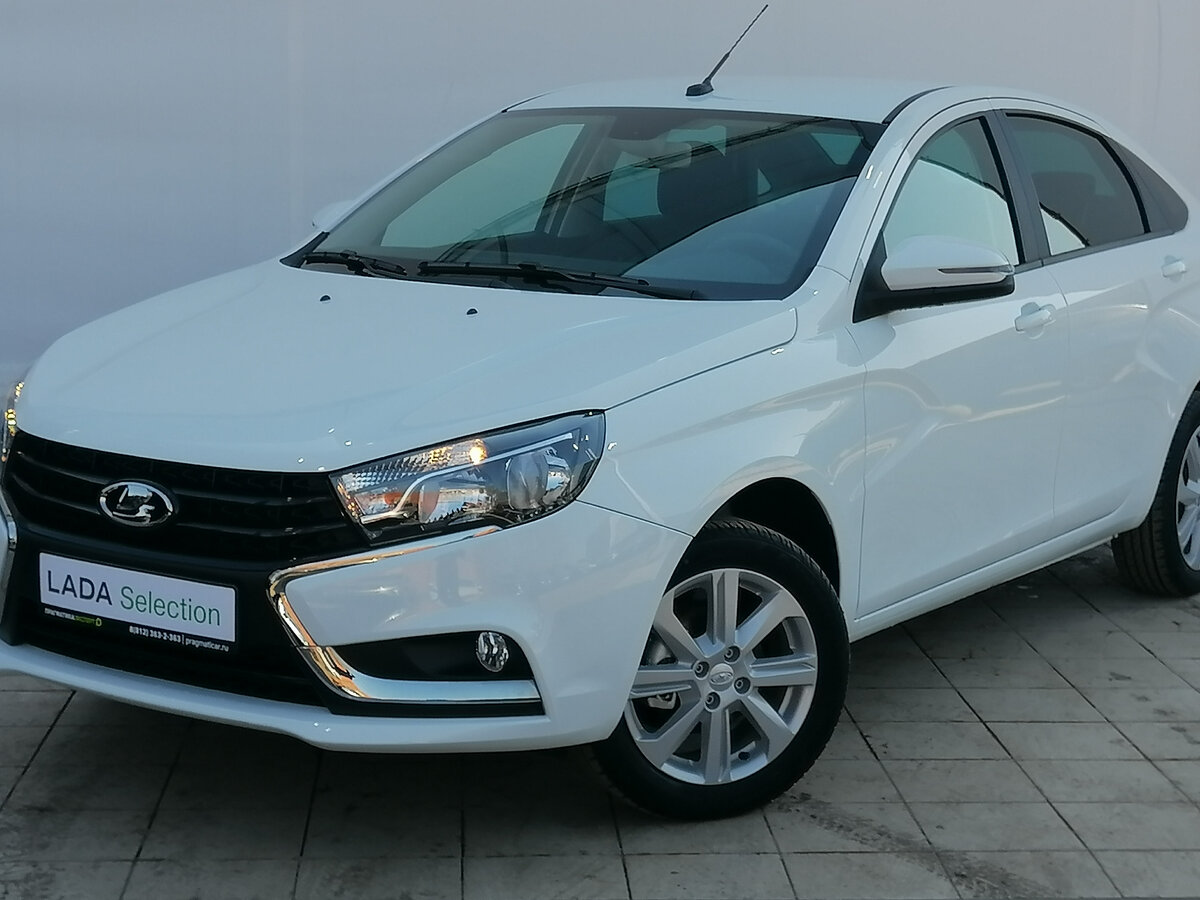 Купить новую ладу цена фото Купить б/у Lada (ВАЗ) Vesta I 1.6 CVT (113 л.с.) бензин вариатор в Санкт-Петербу
