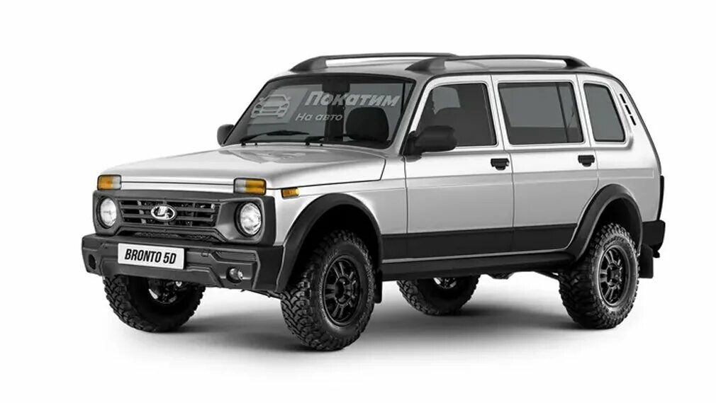 Купить новую ниву цена фото Появились изображения пятидверной версии Lada 4х4 Bronto ТАРАНТАС НЬЮС Дзен