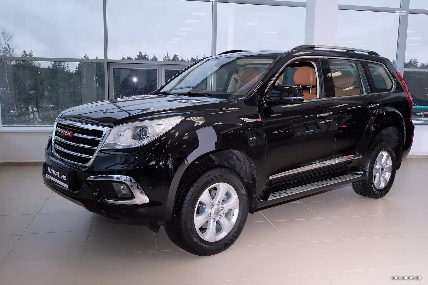 Купить новый хавал фото В Минск привезли дорогой Haval H9