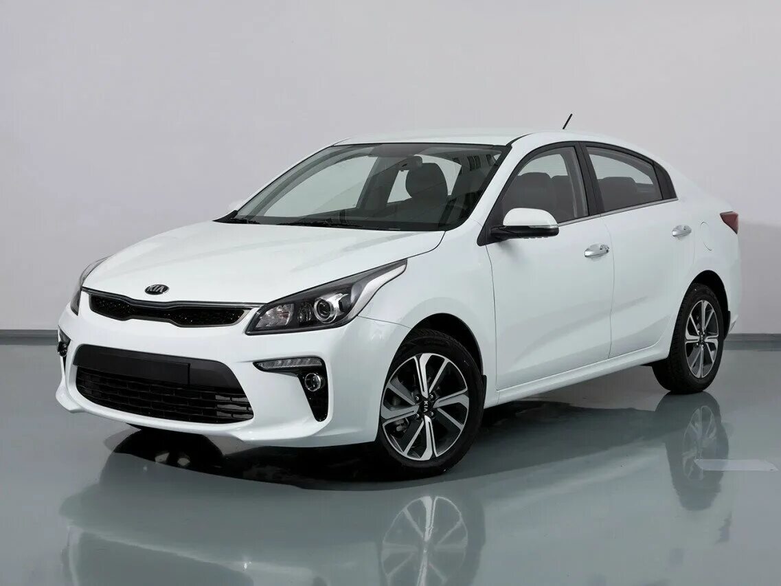 Купить новый киа рио цена фото Купить б/у Kia Rio IV 1.6 AT (123 л.с.) бензин автомат в Москве: белый Киа Рио I