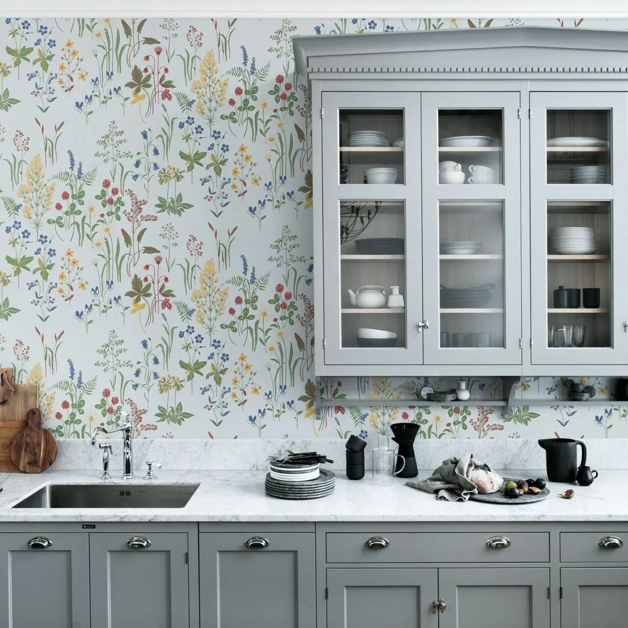 Купить обои для кухни фото Kitchen wallpaper design ideas: 15 beautiful ways to add character Kitchen wallp