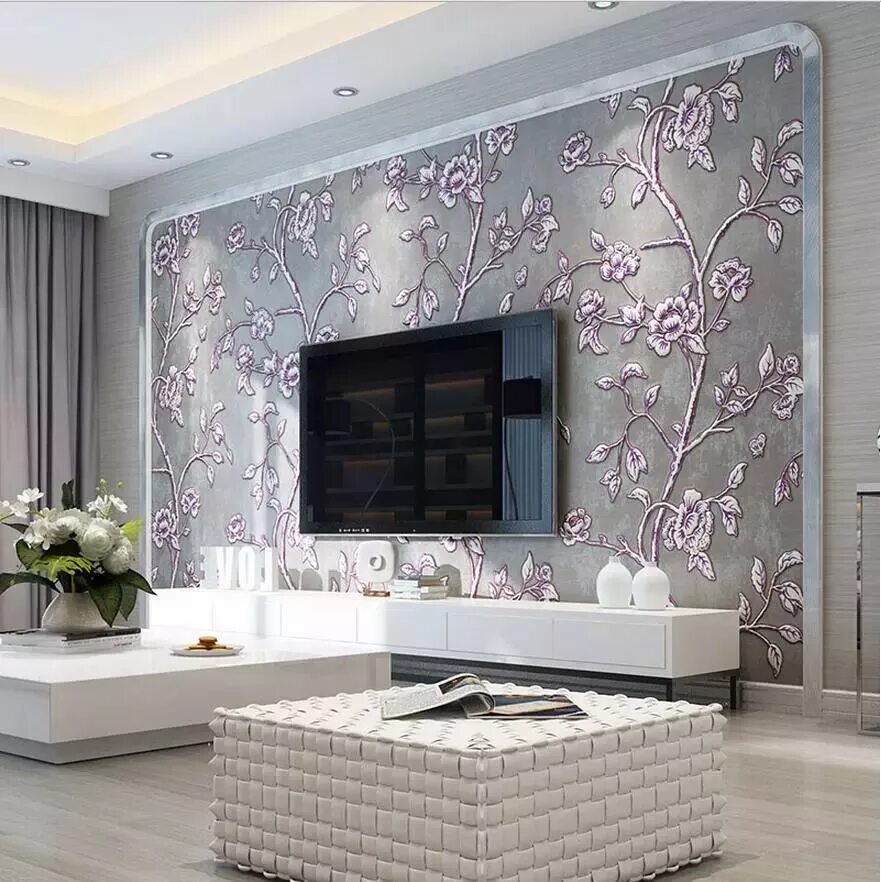 Купить обои гостиной фото Смотри, что нашлось на AliExpress Wallpaper living room, Modern bedroom design, 
