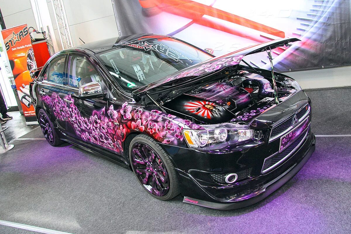 Купить оборудование для тюнинга автомобилей Miss Tuning на выставке Tuning World Bodensee