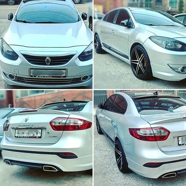 Купить обвес тюнинг на рено флюенс Обвес на флюшу - Renault Fluence, 1,5 л, 2011 года стайлинг DRIVE2
