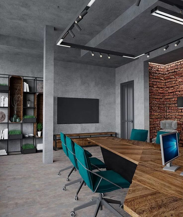 Купить офис в стиле лофт Офис в стиле лофт Loft style, Style office, Concrete office