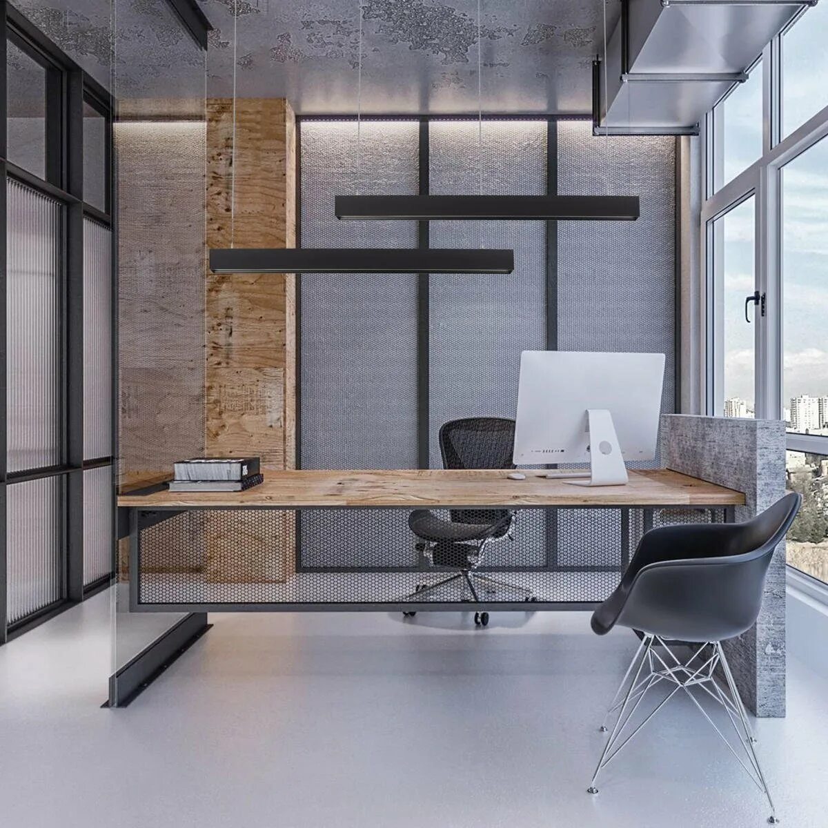 Купить офис в стиле лофт Подвесной светильник Loft IT Vim 10318/D Black - купить в Москве по выгодной цен
