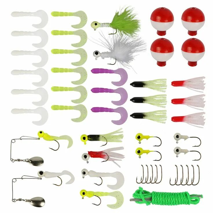 Купить оснастку для рыбалки Goture Fishing Tackle Box Plus Fishing Lure Kit for Bass Fishing Float Jigging H