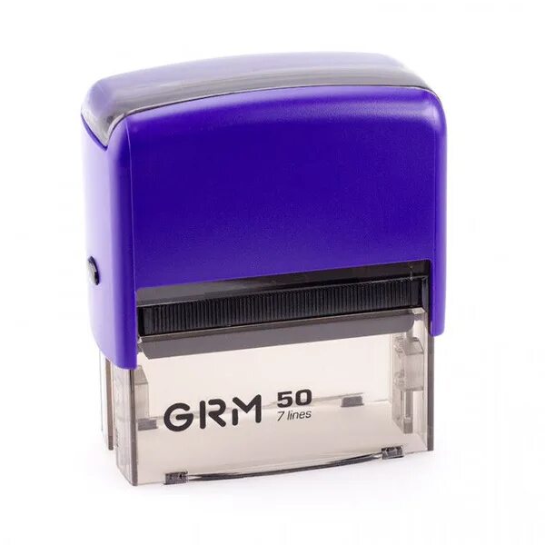 Купить оснастку для штампа GRM 50 Office Автоматическая оснастка для штампа (штамп 69 х 30 мм.), Фиолетовый