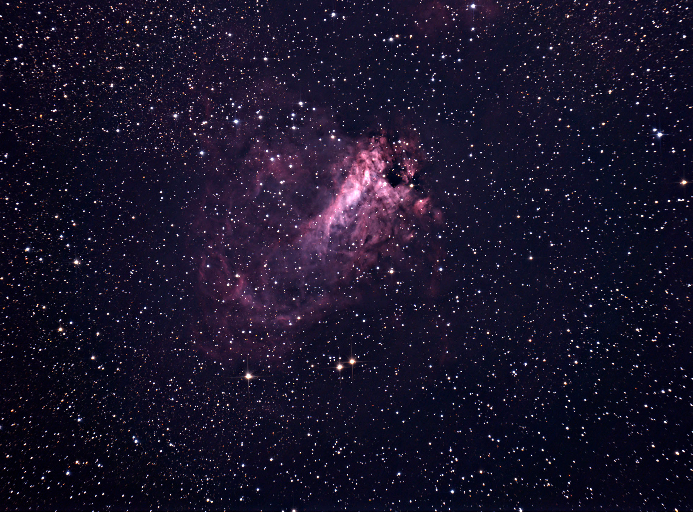 Купить остров фото M17 Omega - астрофотография