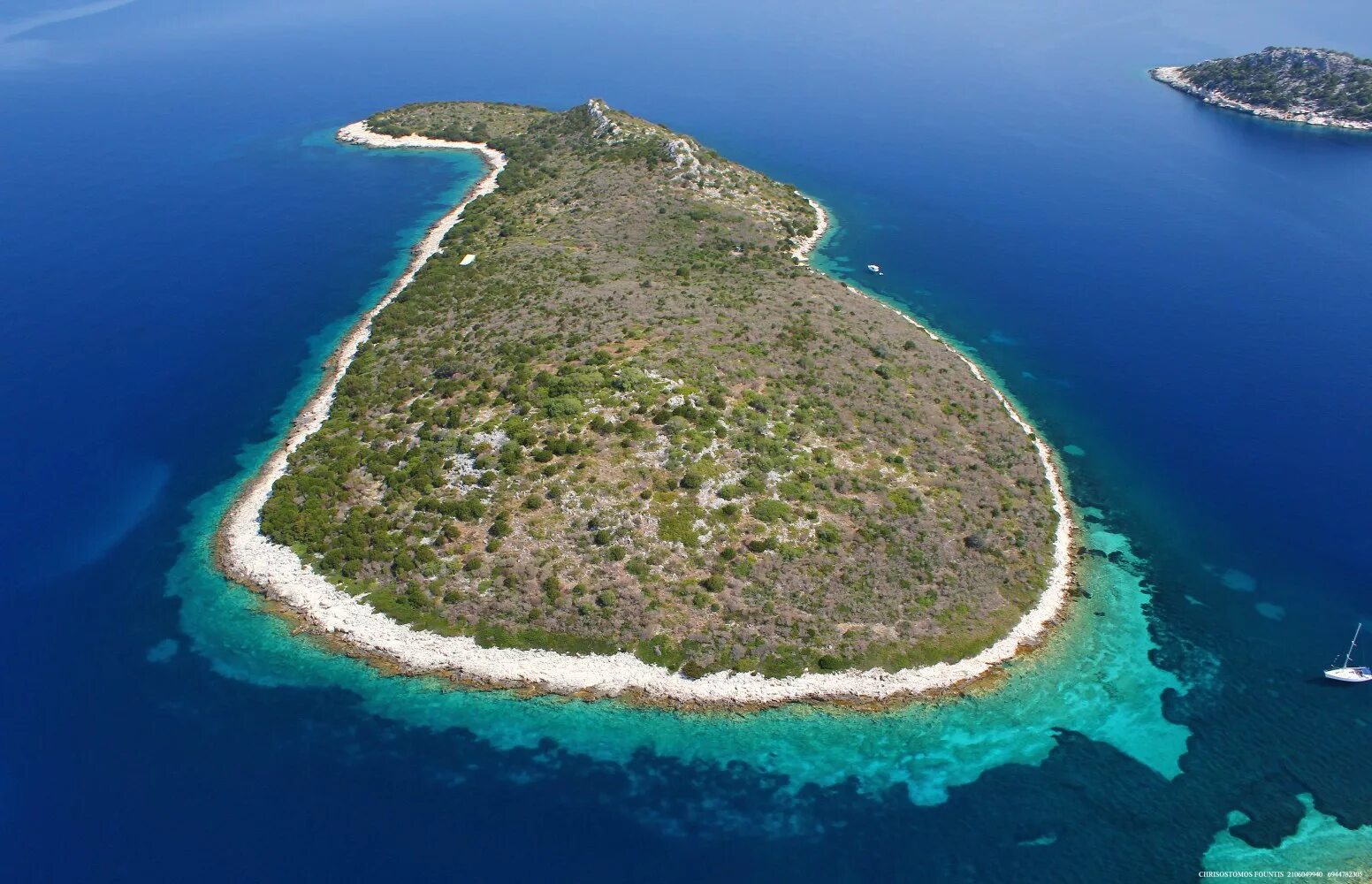 Купить остров в россии недорого цены фото Island Archive - Nissos Sofia - Greece - Europe: Mediterranean