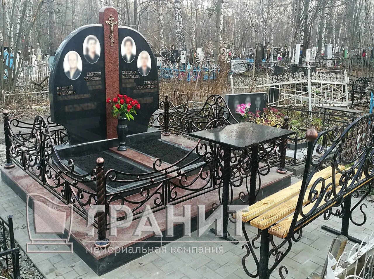 Купить памятник в пензе фото КОМ-004 Мемориальная компания