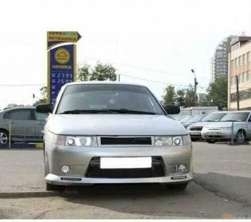Купить передний бампер тюнинг ваз 2110 Бампер передний ваз 2110 тюнинг Sarma-Auto.ru