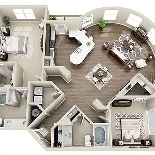 Купить планировку квартиры Amazing Architecture (@aamazingaarchitecture) * Instagram photos and videos Home