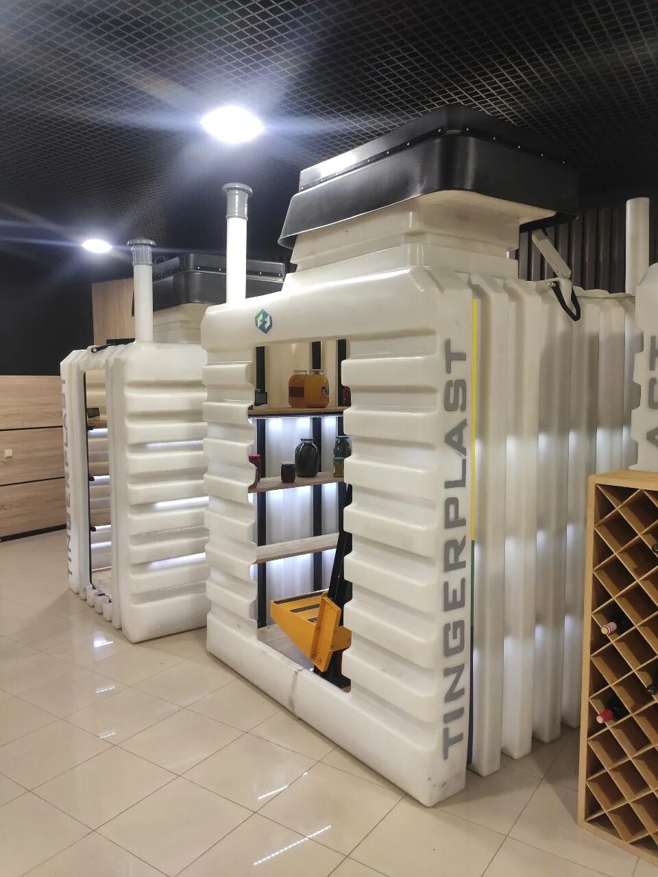 Купить пластиковый погреб новосибирске цена и фото Купить погреб TINGARD 3500 в Москве по ценам производителя - KZS-Септик