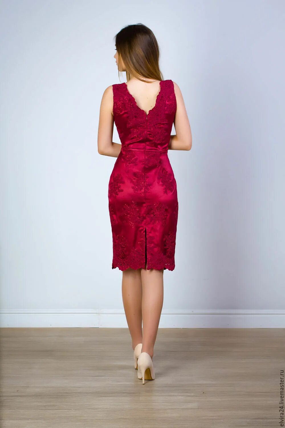 Купить платье в калининграде фото Vestido de noche de encaje de Marcela в интернет-магазине на Ярмарке Мастеров Dr