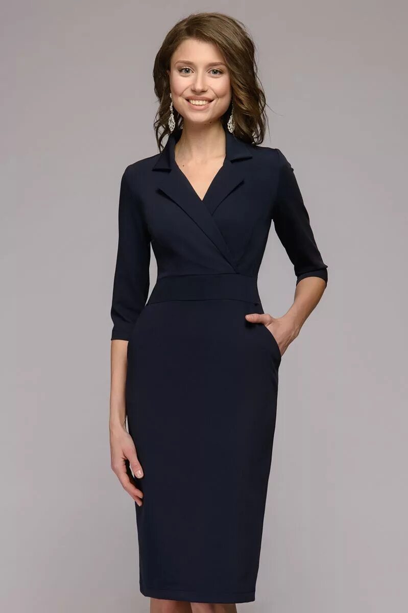 Купить платье женское деловой стиль Платье 1001 DRESS 0344746: купить за 4080 руб в интернет магазине с бесплатной д