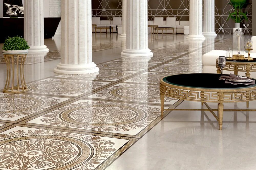 Купить плитку для пола фото Плитка Meander (Golden Tile), купить коллекцию Meander в Москве
