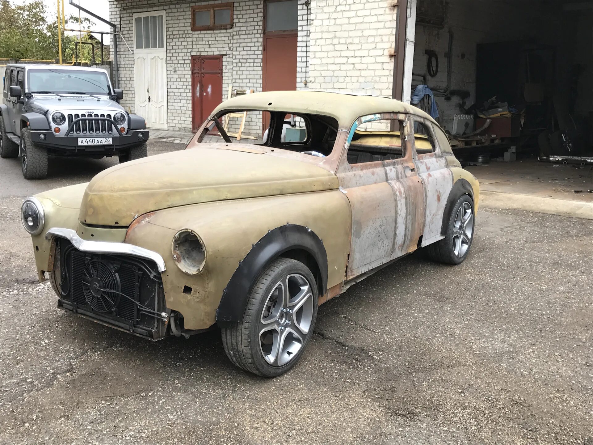 Купить победу цена фото Кузов принимает облик - ГАЗ М-20 Победа, 4,3 л, 1957 года кузовной ремонт DRIVE2