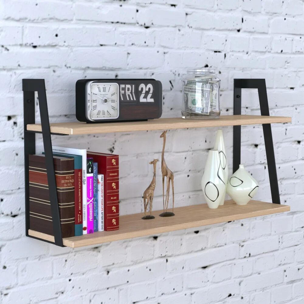 Купить полку в стиле лофт Полиця PL-5 Loft Design - Купить Полиця PL-5 Loft Design в стиле Лофт недорого о