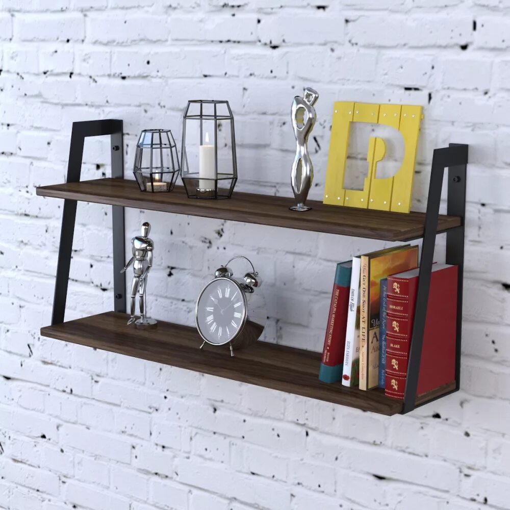Купить полку в стиле лофт Полиця PL-5 Loft Design - Купить Полиця PL-5 Loft Design в стиле Лофт недорого о