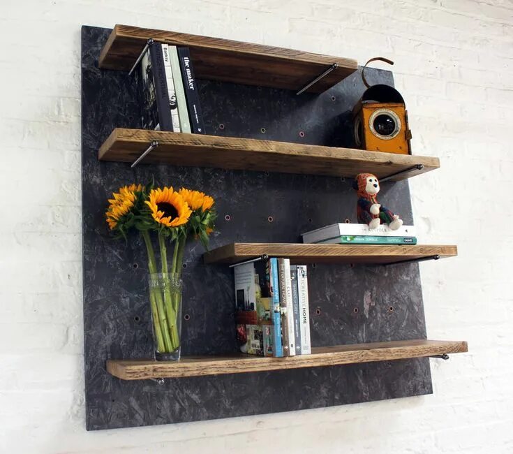 Купить полку в стиле лофт настенные Wall Shelves Полки, Гардеробные, Мебель ручной работы