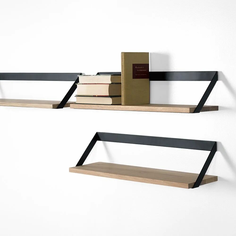 Купить полку в стиле лофт настенные Essential Shelving Unit Oak - Small Petite étagère murale, Parement mural, Étagè