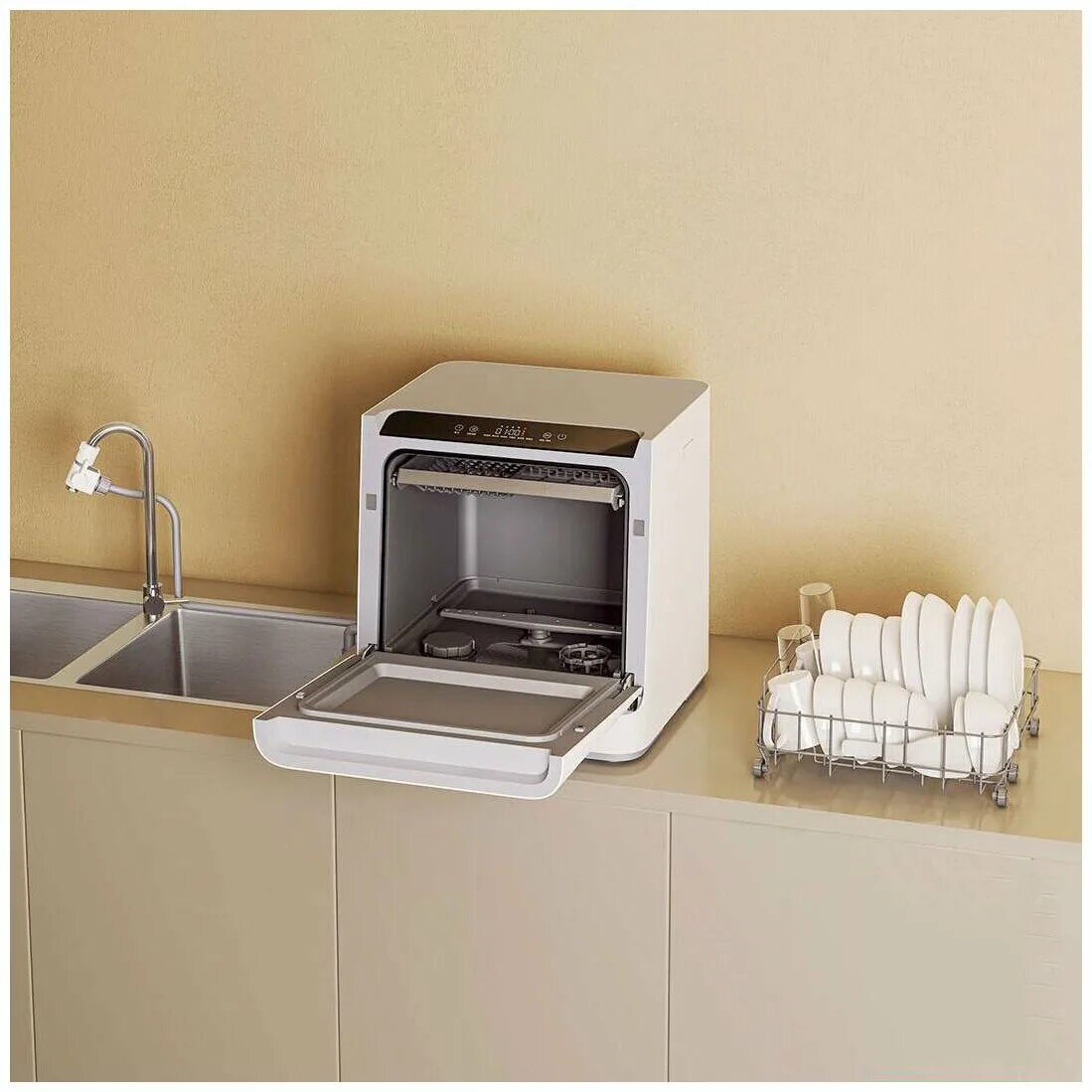 Купить посудомоечную машину с подключением Xiaomi Mijia Internet Dishwasher (VDW0401M) купить в Москве посудомоечную машину