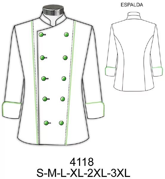 Купить поварскую выкройку Ropa de Trabajo Delantales Dismoda Patrones de ropa, Ropa, Moldes de ropa