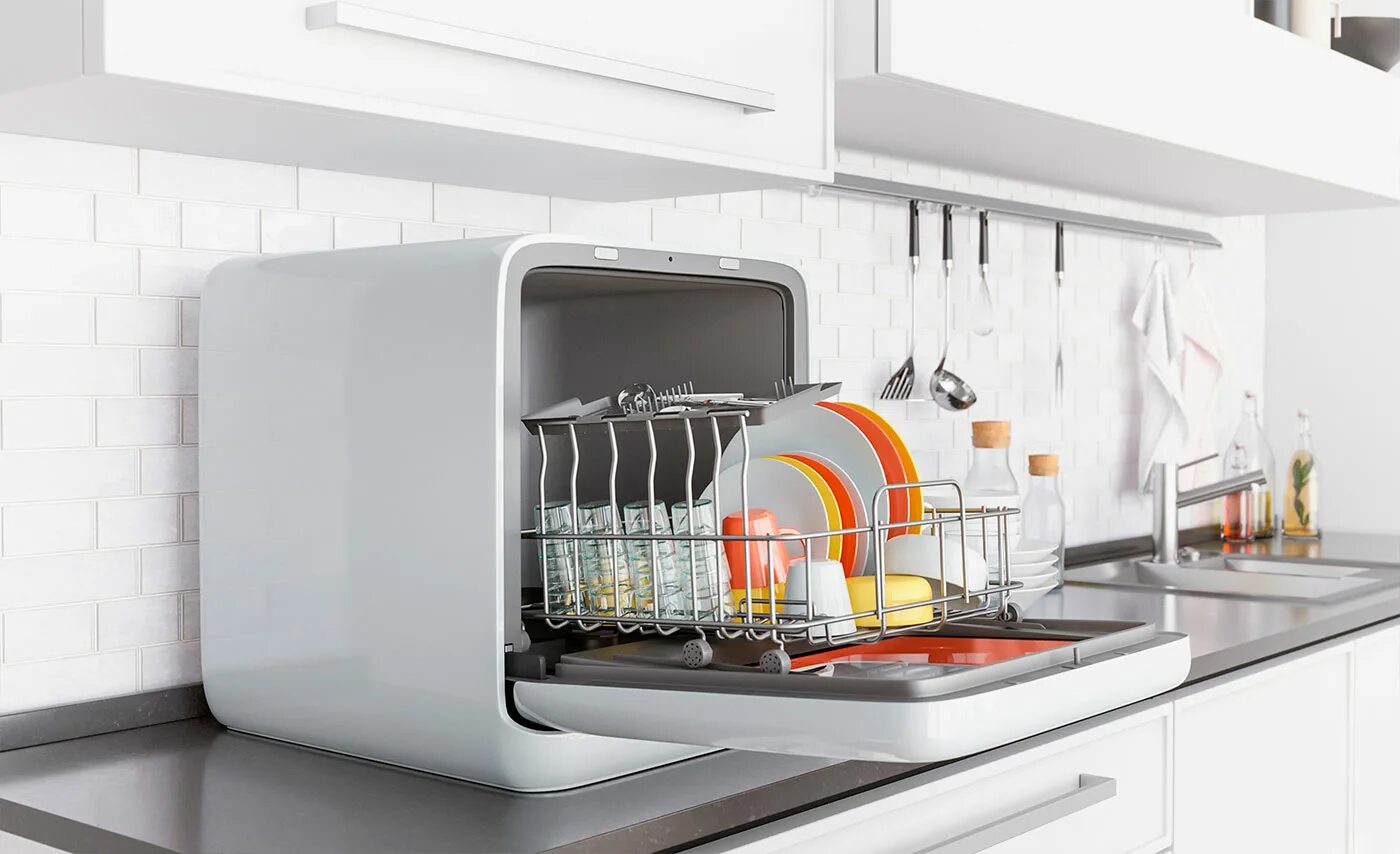 Купить ппм висгауф без подключения к водопроводу Посудомоечная машина Midea MCFD42900G MINI - Korzina