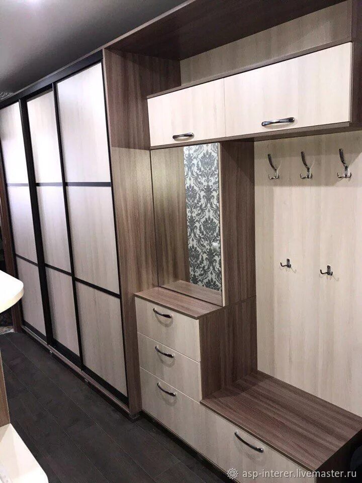Купить прихожую шкаф купе фото цена Шкаф-купе+прихожая в интернет-магазине Ярмарка Мастеров по цене 61700 ₽ - K5EG0R