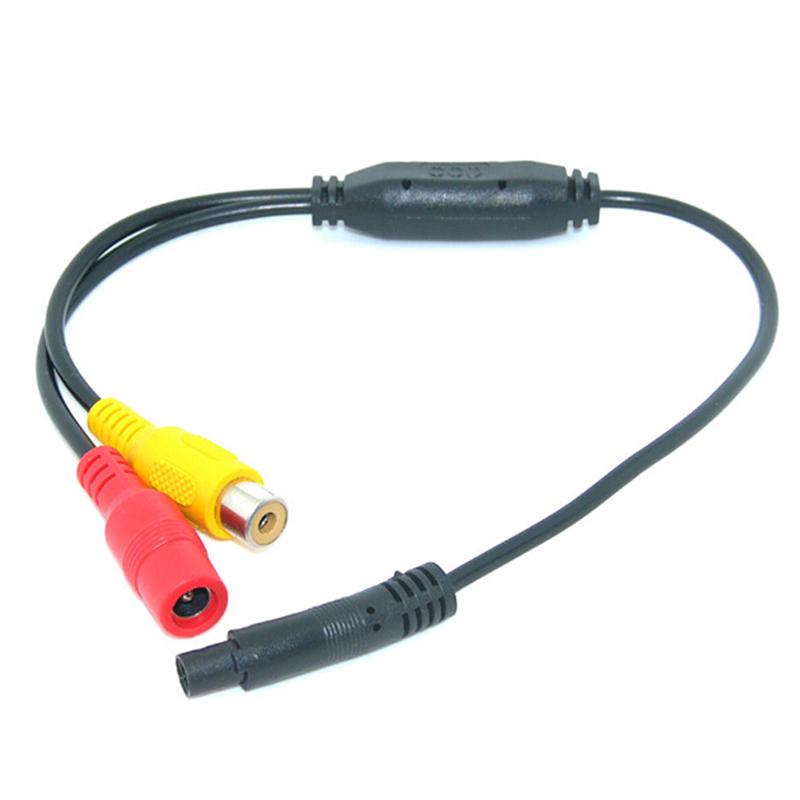 Купить провод подключения видеорегистратора Автомобильный видеокабель Rca-4Pin для камеры заднего вида для подключения автом