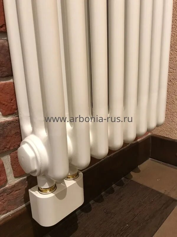 Купить радиатор арбония с нижним подключением Вертикальный радиатор Arbonia 3180/08 N69 твв RAL 9016 с нижним подключением - к