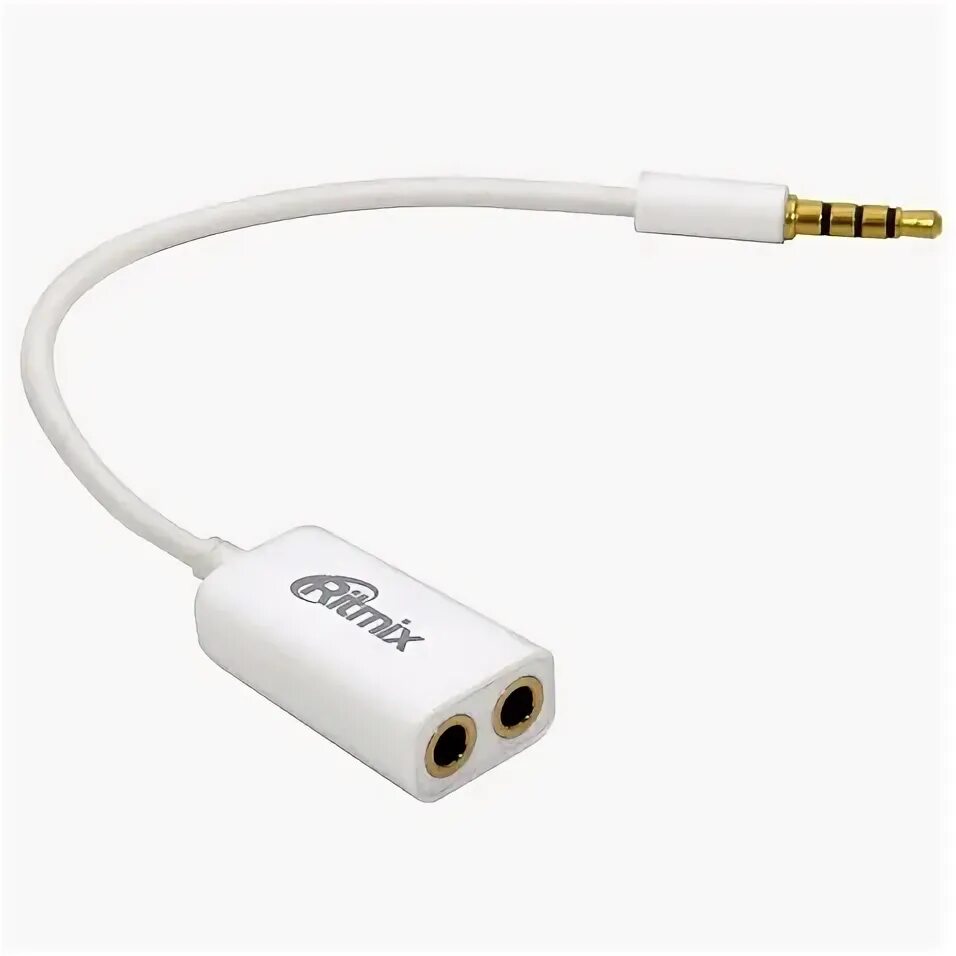 Купить разветвитель для подключения двух наушников Купить Ritmix RAS-150 White в каталоге интернет магазина BIGtv по низкой цене с 