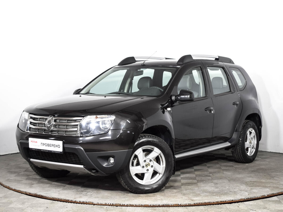 Купить рено дастер фото Купить б/у Renault Duster I 2.0 AT (135 л.с.) 4WD бензин автомат в Москве: чёрны
