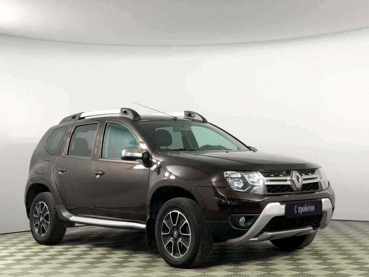 Купить рено дастер фото Купить авто RENAULT DUSTER (2.0 л., АКПП, 143 л.с., Полный, Коричневый) с пробег