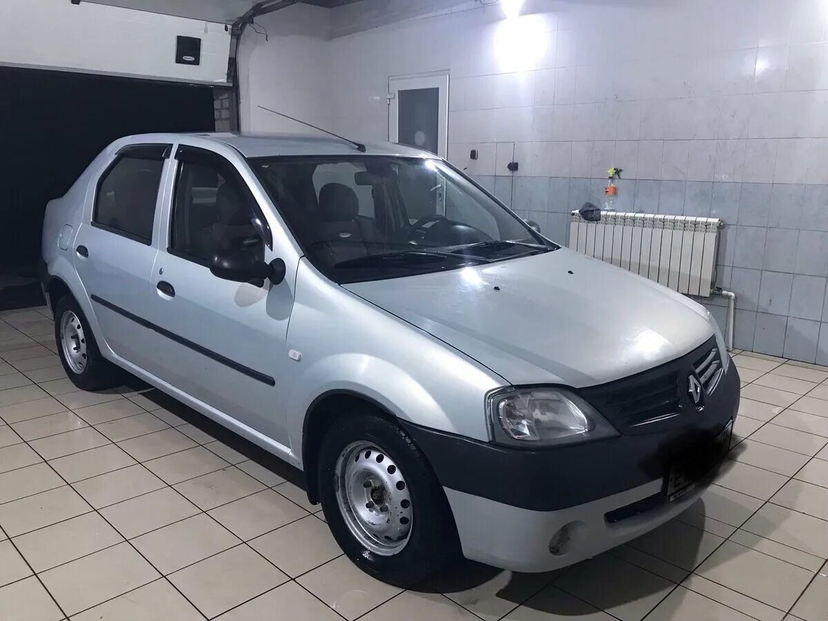 Купить рено логан фото Купить б/у Renault Logan I 1.6 MT (87 л.с.) бензин механика в Валуйках: серебрис