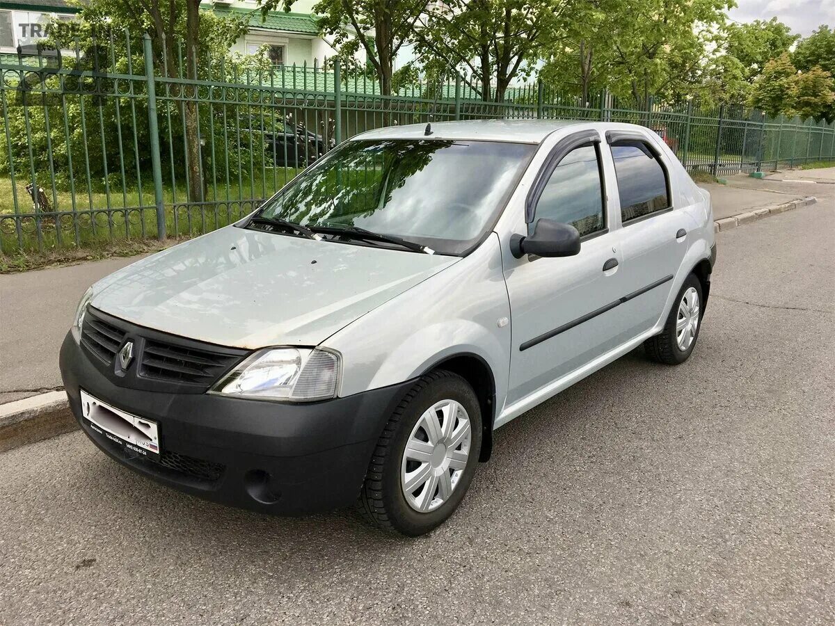 Купить рено логан фото Купить б/у Renault Logan I 1.6 MT (87 л.с.) бензин механика в Омске: серый Рено 