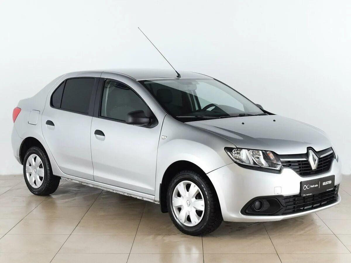 Купить рено логан фото Купить б/у Renault Logan II 1.6 AMT (82 л.с.) бензин робот в Воронеже: серый Рен